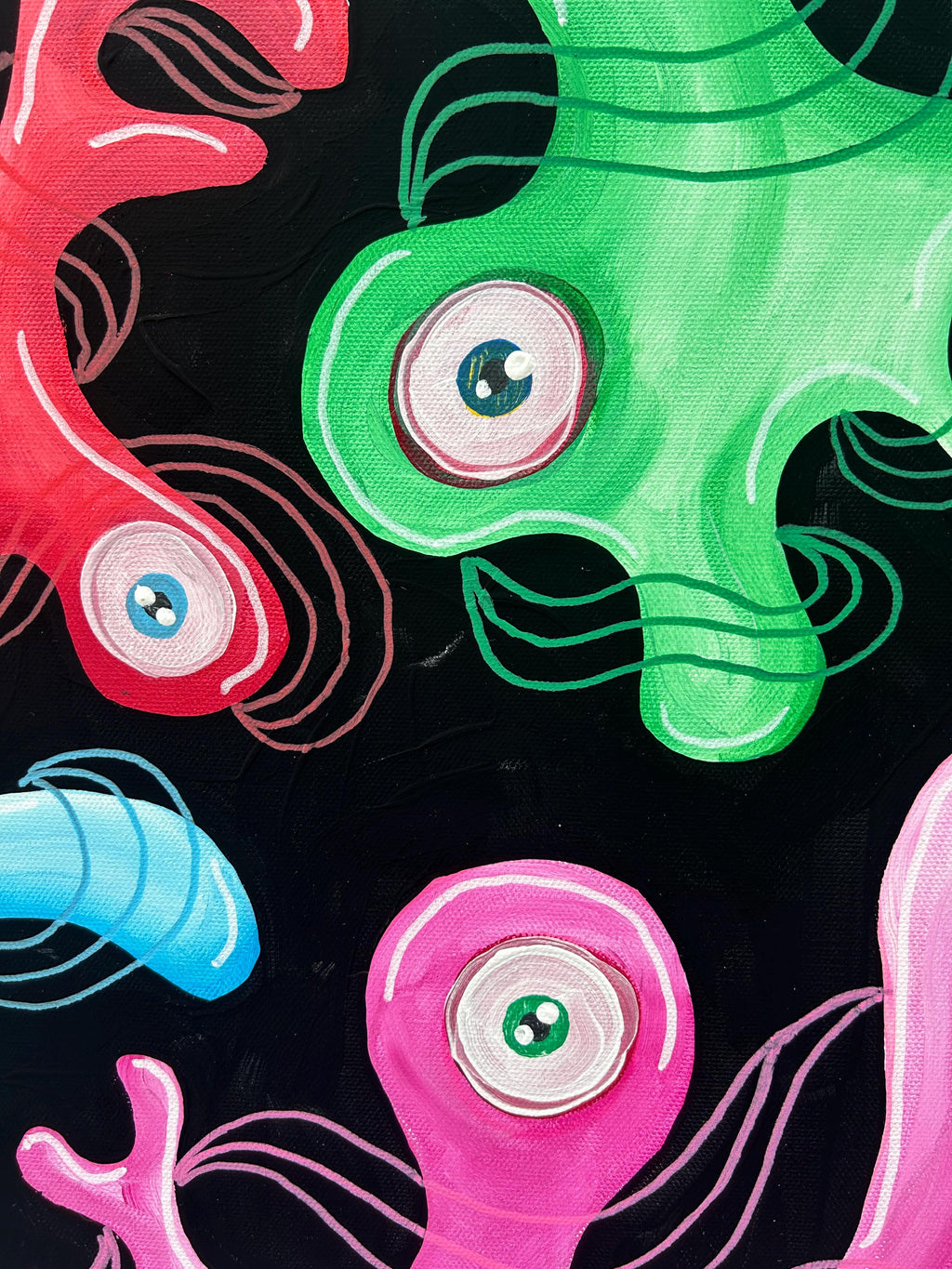 Blobs Floating Through Space