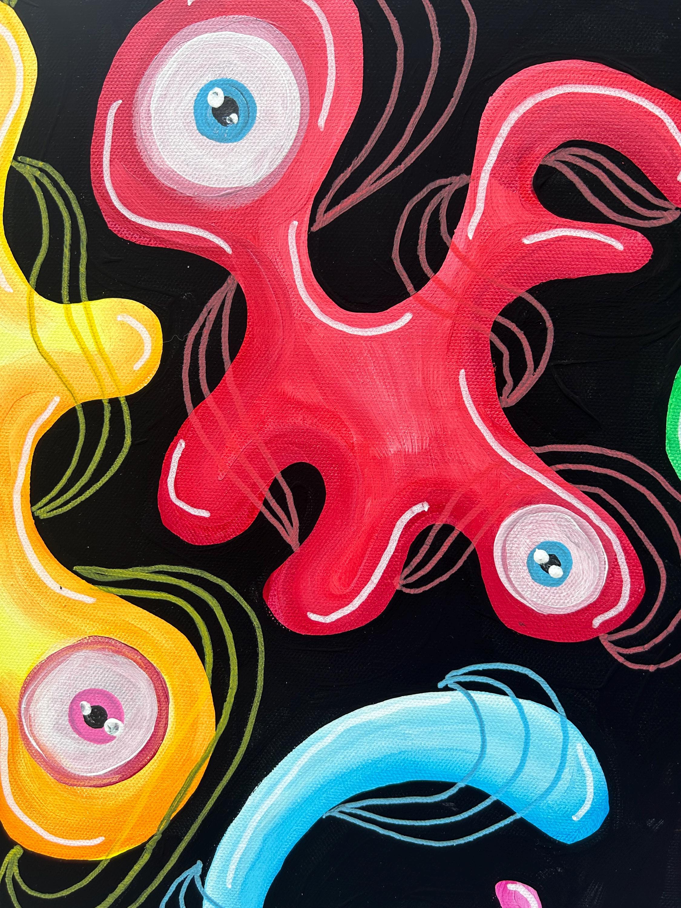 Blobs Floating Through Space