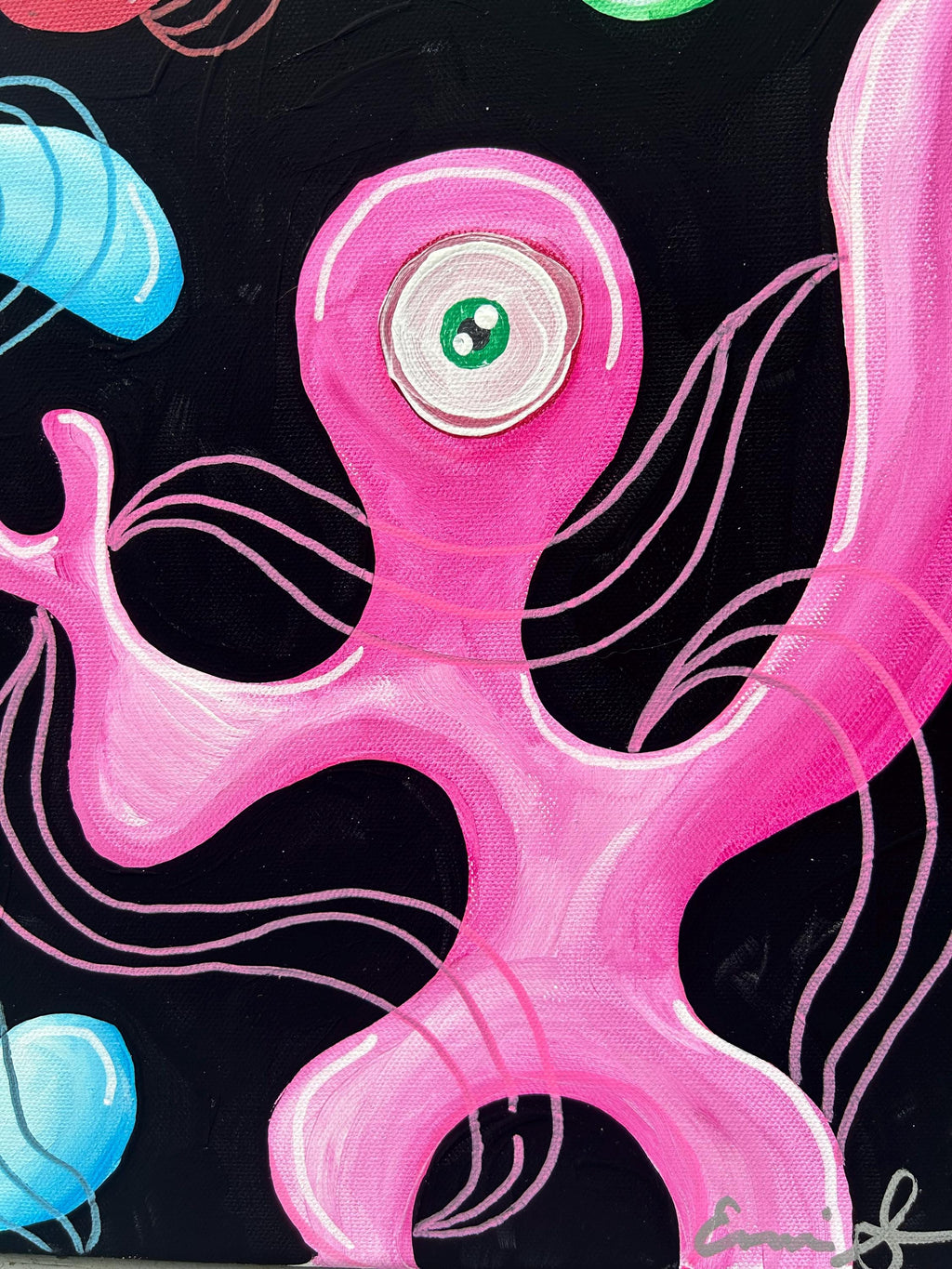 Blobs Floating Through Space